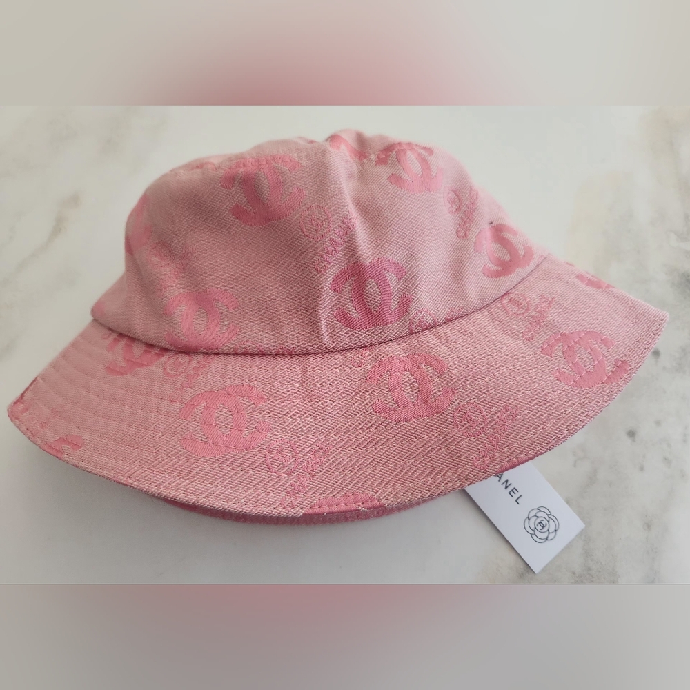 Novelty Bucket Hat..cute Pink..New With Tags! - Picture 2 of 5